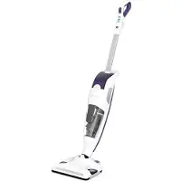 Rowenta Nettoyeur vapeur aspirateur 2en1 1500w blanc/violet - - RY7731WH - clean & steam révolution
