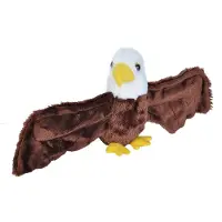 Wild republic Pygargue à tête blanche en peluche - 20 cm