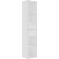 vidaXL Bibliothèque Blanc 36x30x171 cm Bois d'ingénierie