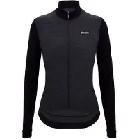 Santini Pure Long Sleeve Jersey Noir M Femme