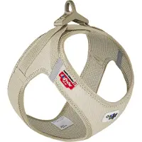 Curli Clasp Vest Geschirr Cord tan M