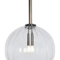 Schwung Dries Suspension Ø30 cm | Polished Nickel