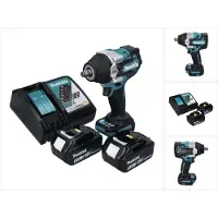 Makita DTW 700 RT Visseuse à chocs sans fil 18 V 700 Nm 1/2" XPT Brushless + 2x Batteries 5,0 Ah + Chargeur