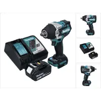 Makita DTW 700 RT1 Visseuse à chocs sans fil 18 V 700 Nm 1/2" XPT Brushless + 1x Batterie 5,0 Ah + Chargeur