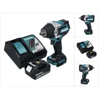Makita DTW 700 RG1 Visseuse à chocs sans fil 18 V 700 Nm 1/2" XPT brushless + 1x Batterie 6,0 Ah + Chargeur