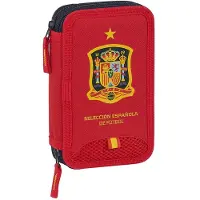 Big Buy Cooking Trousse à crayons RFEF rouge (28 pcs)