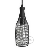 Creative Cables Abat-jour Pour Bouteille Magnum En Métal