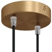 Creative Cables Kit De Rose Cylindrique En Métal Krm572fots