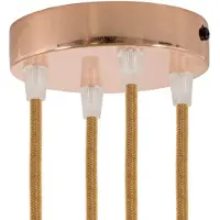 Creative Cables Kit De Rose Cylindrique En Métal Krm574fra