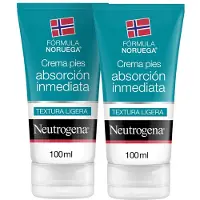 Neutrogena Crème pour les pieds à absorption immédiate 2 x 100ML