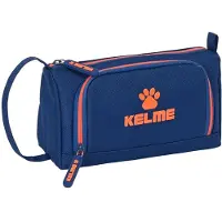 Big Buy Cooking Trousse à crayons avec accessoires Kelme Navy blue Orange Bleu marine (20 x 11 x 8.5 cm) (32 pièces)