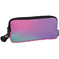 Big Buy Cooking SUNSET Stylish Three-Compartment Pencil Case in Pink - Idéal pour l'école et le bureau, un accessoire pratique et élégant pour les jeunes de MILAN