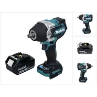 Makita DTW 700 G1 18 V Visseuse à chocs sans fil 700 Nm 1/2" XPT brushless + 1x Batterie 6,0 Ah - sans chargeur