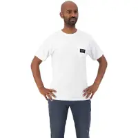 Rogelli Hommes, T-shirt, Pocket, Blanc, (L)
