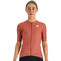 Sportful Checkmate Short Sleeve Jersey Rouge XL Femme