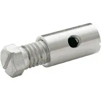 Elvedes N-type Bolt 25 Units Argenté 8 x 15 mm