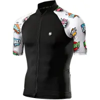 SIXS Fancy Short Sleeve Jersey Noir XS Homme