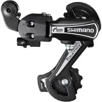 Shimano Tourney Ty21 Direct Rear Derailleur Noir 6s / Max 34t