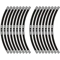 Algis Texture Arrows Fork Guard Stickers Noir