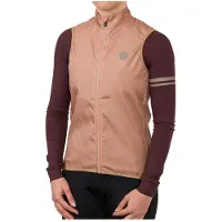 Agu Solid Wind Body Trend Women Gilet Leather S