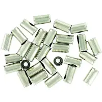 VAR Plastic Cable Terminal 100 Units Argenté 5 mm