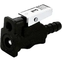 Talamex Adaptateur Mercury/yamaha Femme Moteur 8 Noir Noir One Size