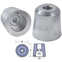 Tecnoseal Anode Reggiani Argent 30 mm Argent 30 mm
