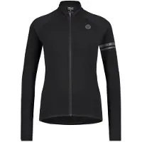 Agu Maillot de Cyclisme AGU Women Essentials Thermo L/S Black-XL