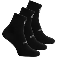 Rogelli Garçons, Chaussettes de sport, CORE children's socks 3-pack black 27-30 (27 - 30), Noir