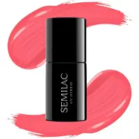Semilac 006 Classic Coral 7ml (Corail classique, Vernis gel UV)