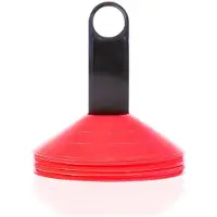 Gymstick Disques de vitesse 20 unités Rouge,Noir Rouge,Noir One Size