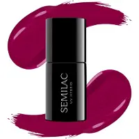 Semilac UV Hybrid Allure vernis à ongles gel teinte 028 Classic Wine 7 ml
