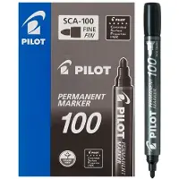 Pilot Marqueur permanent 100 surligneur 1 pièce(s) Noir Pointe fine (1x)