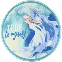 Cerda Group Serviette De Plage Frozen 75506 Ronde Bleu