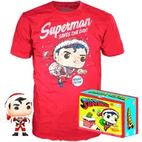 Funko POP! Pop! Superman Flocked - Ekskluzywna Figuracja z Kolekcji DC Comics