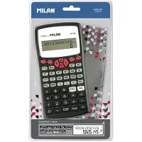 Milan 159110RBL Blister Calculatrice Scientifique 240 fonctions Rouge