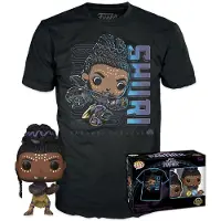Funko POP! Black Panther Legacy POP & Tee Figurine vinyle & T-Shirt Set Shuri Taille M