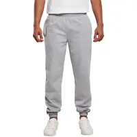 Build Your Brand Basic Sweatpants Heather Grey - Build Your Brand BB002 - Taille L