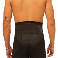 Softee Ceinture lombaire Noir XL