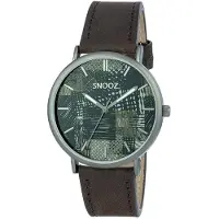 Snooz Montre Unisexe SAA1041-77 (40 mm) - - Quartz - Cuir - Mixte