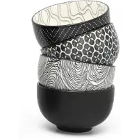 Bredemeijer Pucheng Tea Mug 4 Units Noir