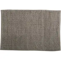 MSV Tapis de bain Microfibre CHENILLE 40x60cm Taupe