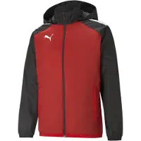 Puma Veste de sport 'Team Liga' rouge / noir / blanc