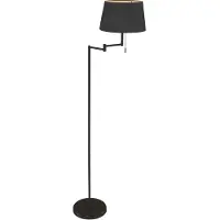 Steinhauer Lampe de table noire Bella