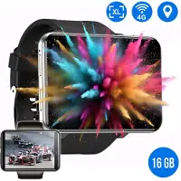 SoundLogic XL Smartwatch Android voor Dames, Heren - Smartwatches - IOS, Android - 16GB, Zilver