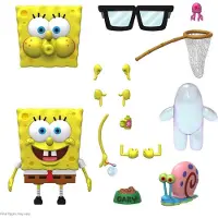 Super7 - Spongebob Squarepants Ultimates! Wave 1 - Spongebob Squarepants [Collectables] Action Figure, Figure, Collectible