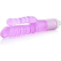 Auxfun Gode 3XLR à double nervure pour Auxfun Basic Sex Machine