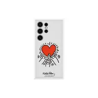 Samsung Galaxy S24 Ultra Keith Haring Suit Back Cover Transparent
