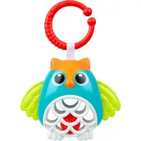 Chicco Owl Rattle jouet contrastant suspendu avec hochet 1 pcs