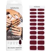 NEONAIL Easy On Gel Stickers Autocollants pour ongles à utiliser avec une lampe UV/LED teinte M05 20 pcs